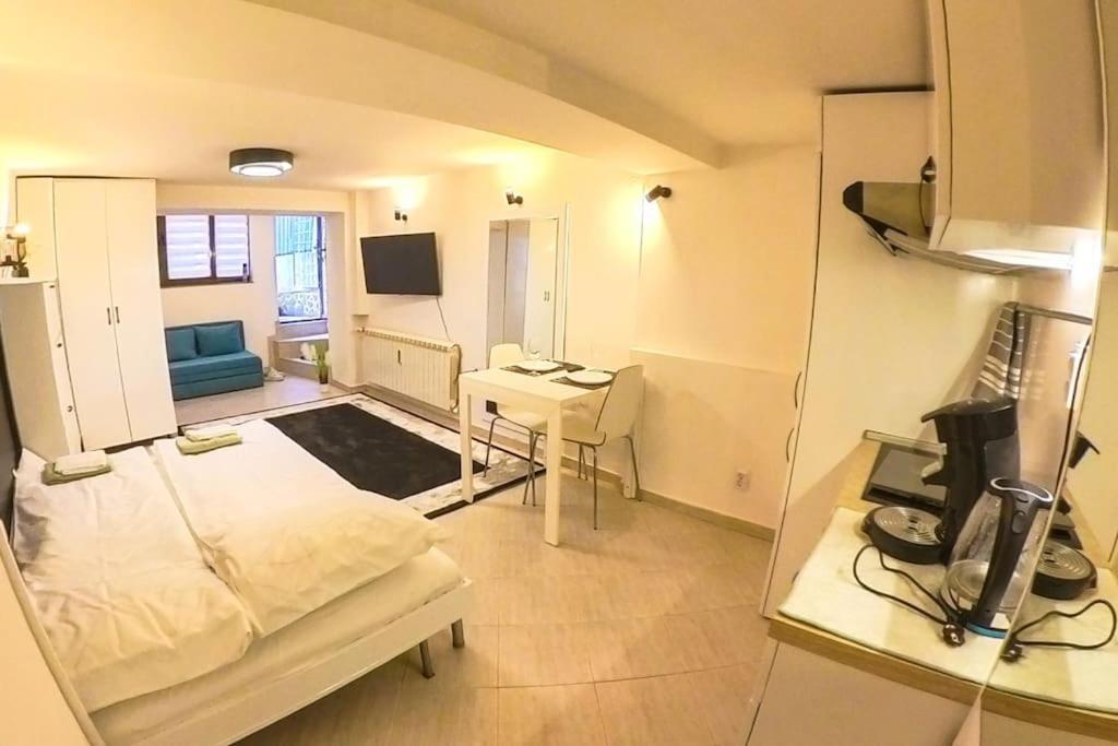 Studio With Courtyard Just Steps Away Vitosha Str Szófia Kültér fotó